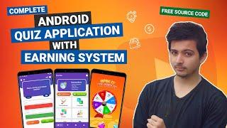 Complete Android Quiz Game with Earning System in Hindi/Urdu