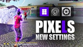 Pixels App Tutorial for Free Fire ️ #freefire #settings