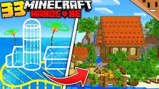 I Built an ENTIRE ISLAND in Minecraft Hardcore! (#33)