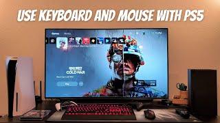 How to use Gaming Keyboard and Mouse with PS5