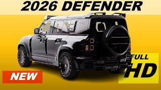 NEW Land Rover Defender 2026 ️ | Luxury Meets Adventure!