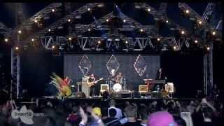 Puggy live at Pinkpop 2013.