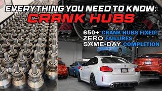 The 3 BEST kinds of CRANKHUBS to use: Full explanation of the BMW M2 M3 and M4 Crankhub issue