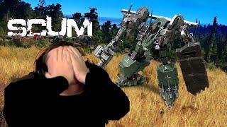 СТАЛКЕРЫ ИСКАЛИ ЛОДКУ А НАШЛИ РОБОТОВ И ПРЕДАТЕЛЯ - SCUM (ЕСТЬ МА ТЫ АККУРАТНО)