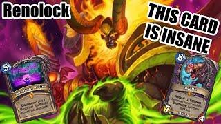 This TITAN is absolutely BROKEN | Renolock | TITANS | Wild Hearthstone