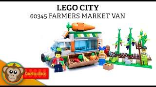 Lego City - 60345 Farmers Market Van Speedbuild