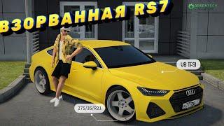 ЖЕСТКАЯ ПОГОНЯ ЗА AUDI RS 7 ПО ГОРОДУ! [GreenTech Rp][CRMP]