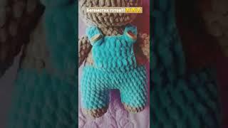 Бегемотик готов!!! Hippo ready!!! #вязаниекрючком#бегемот#handmade#hippo#crochet