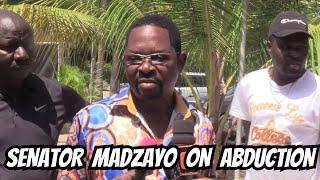 'Abduction itself is a crime/It's a huge offence!' Senator Madzayo on abduction of young Kenyans!!