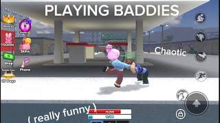 PLAYING BADDIES on Roblox ! (really funny )