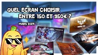 Écran : Le guide d'achat de Mars 2024 entre 150 et 950€ ! (21 choix)