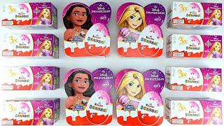 Big unboxing - Kinder Surprise Eggs Disney Princess "Applaydu" 2024