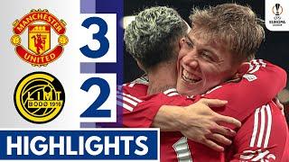 Manchester United vs Bodø/Glimt (3-2) Extended HIGHLIGHTS || UEFA EUROPA LEAGUE!