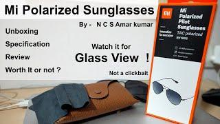 Mi Sun Glasses unboxing | Mi Polarized Pilot Sunglasses Unboxing and Review | Mi Glasses Unboxing