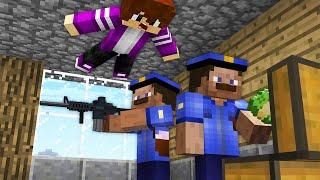 Я ПРОСЛЕДИЛ ЗА ПОЛИЦИЕЙ В МАЙНКРАФТ 100% троллинг ловушка minecraft