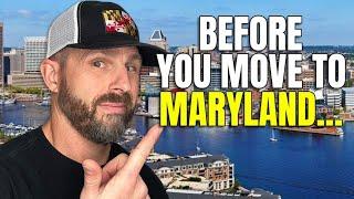 Moving to Maryland... What you NEED TO KNOW FIRST!