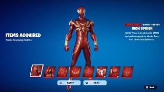 {CODE SECRET} COMMENT AVOIR LE PACK IRON SPIDER GRATUITEMENT SUR FORTNITE !