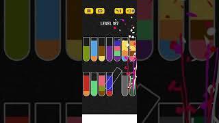 Water sort puzzle level 187