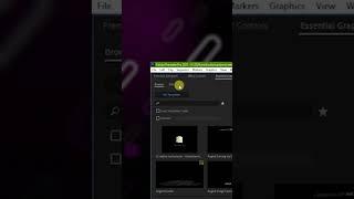 Text in video tutorial #reels #premiereprotutorial #premierepro #adobepremiereprotutorial