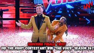 The Truth Behind ‘The Voice’ Season 26 Winner Sofronio Vasquez's Prize Money