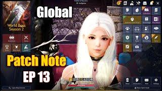 Black Desert Mobile Patch Note Reviews EP 13 Global