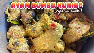 RESEP AYAM BUMBU KUNING | ENAK BANGET!