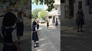 Class 4 Game Girls Round 3 Passing the ball #childrensgames