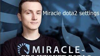 Miracle 2019 Dota2 Settings