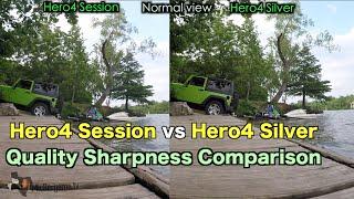 GoPro Hero4 Session / Hero4 Silver Sharpness Quality Comparison - GoPro Tip #487 | MicBergsma