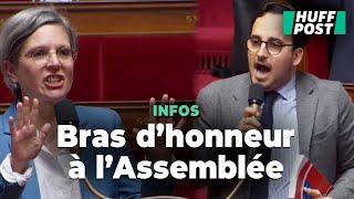 Sandrine Rousseau fait un début de bras d’honneur à l’Assemblée nationale puis présente des excuses