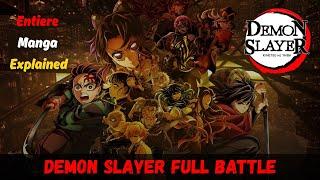 Demon Slayer Full Infinity Castle Arc & Sunrise Countdown Arc | All Manga Chapters Explained 