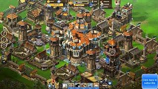 [Knights Clash of Heroes] Fortress Level 32 / How to Play Games on Facebook on Computer-YouTube