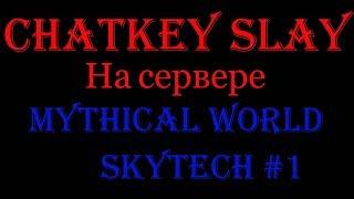 1 серия Minecraft sky Tech (Выживание на сервере)