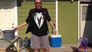 ALS Bucket Challenge:   Mr  Guiles Does The Deed