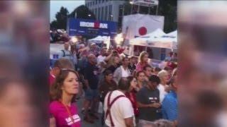 TMJ4's Charles Benson competes in the Wisconsin Iron Man