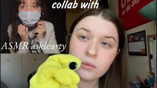 Doctor and nurse roleplay!!‍️🩺  Collab with ASMR asklearty!