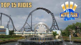 Top 15 Rides at Movie Park Germany