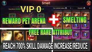 FREE RARE ATTRIBUT!! REWARD PET ARENA + SMELTING!! LEGACY OF DISCORD