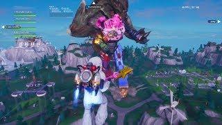 Fortnite Full Monster vs Robot Fight Event Live! Season 9 Event