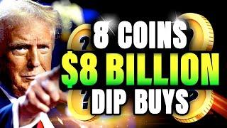 I'm REVEALING 8 Altcoins To Buy on This Crypto Dip (SUPER TIME SENSITIVE)