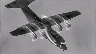 Thermal (IR) footage of AC-130, MC-12, and MC-130 during training operations - SOCSOUTH