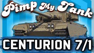 СЕГОДНЯ В Pimp My Tank - CENTURION MK. 7/1! ВОЛШЕБНИК С ФУГАСАМИ!►ОБОРУДОВАНИЕ И НАВЫКИ 2020 ГОД!