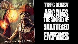 #TTRPG Review - Arcanis The World of Shattered Empires