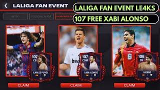 La Liga Event Launching Tomorrow?!!! Free 107 Carles Puyol, 107 Xabi Alonso, 106 Hierro!! Fc Mobile