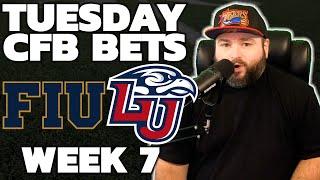 FIU vs Liberty Week 7 Bets - Tuesday College Football Picks With Kyle Kirms