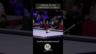 JOSHUA FILLER LIMPIANDO LA MESA #billarpool