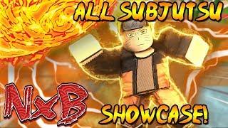 ALL SUBJUTSU SHOWCASE IN NARUTO RPG: BEYOND! (WHICH IS THE BEST?!) | [PART ONE]