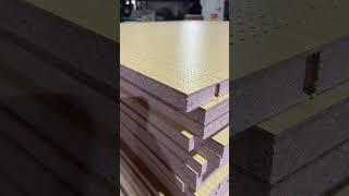 [TianGe Acoustic] Enhancing Sound Absorption with Micro Perforated Wood Acoustic Panels