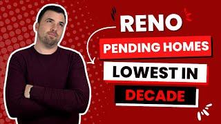 Reno Housing Market Report December 2022 - Reno Pending Home Sales Hit Lowest in Decade