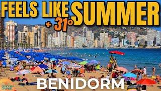 BENIDORM - Walk Along The Amazing Levante Beach & Bars